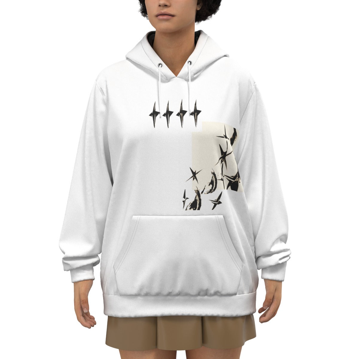 "who are you really"- hoodie design3