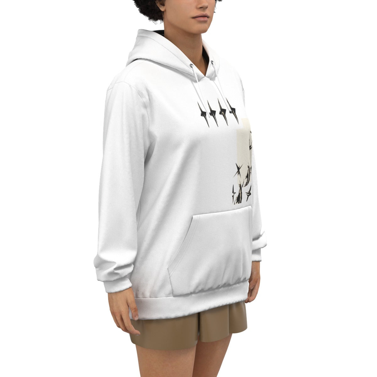 "who are you really"- hoodie design3