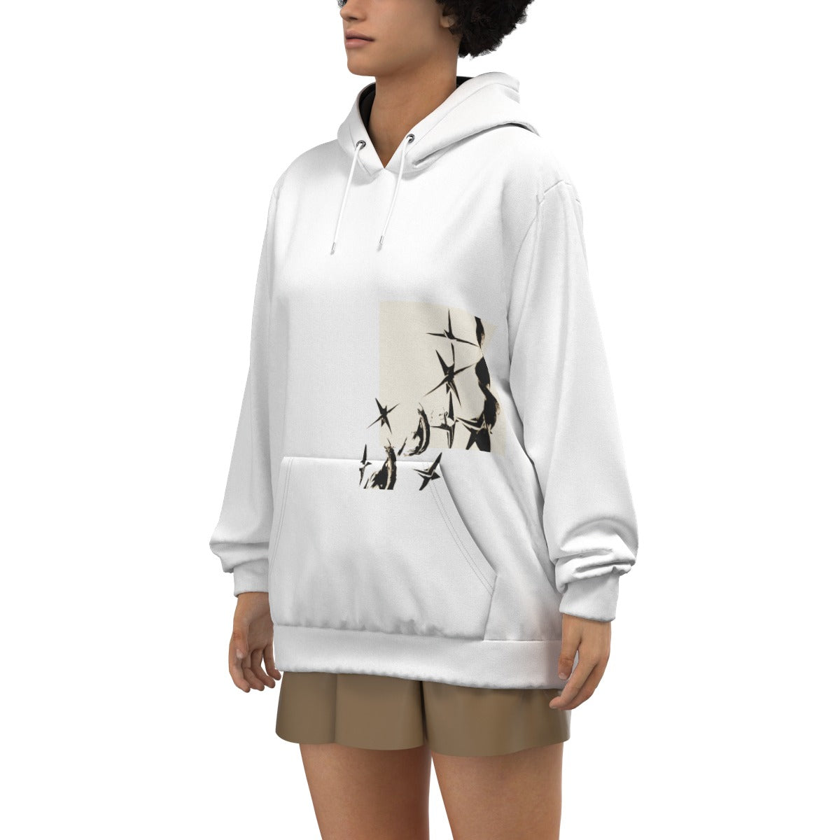 "who are you really" - hoodie, design1