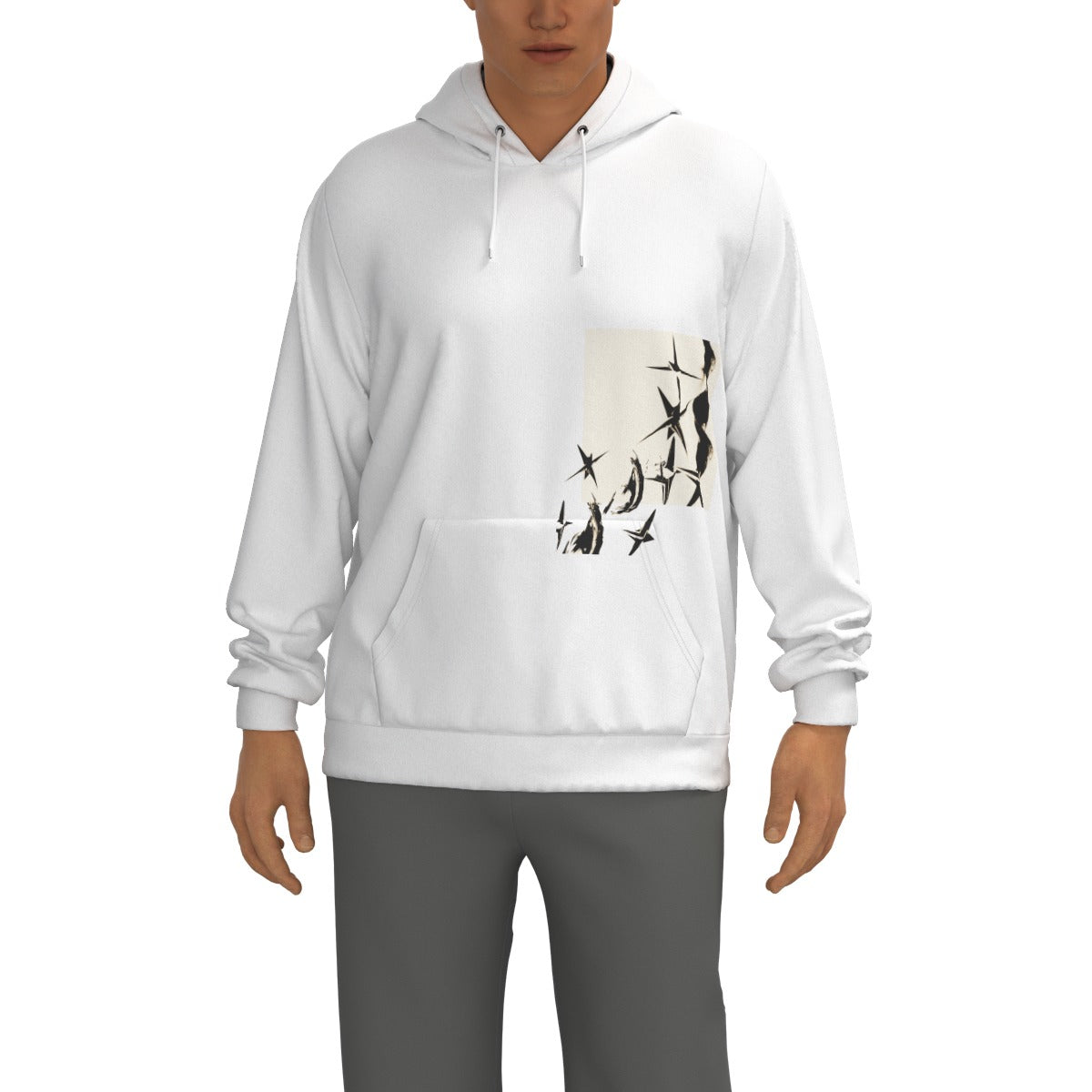 "who are you really" - hoodie, design1