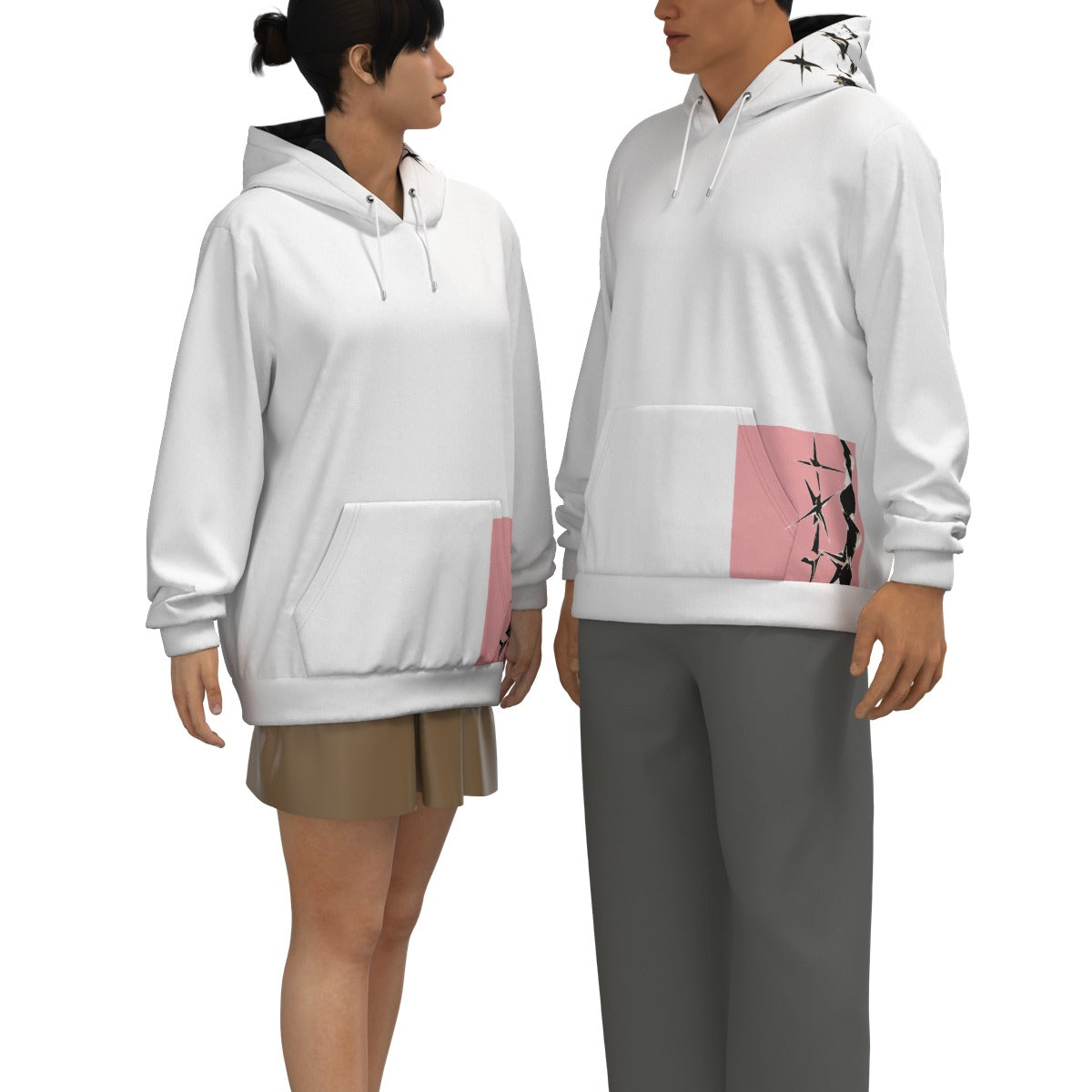 "who are you really" - hoodie design2