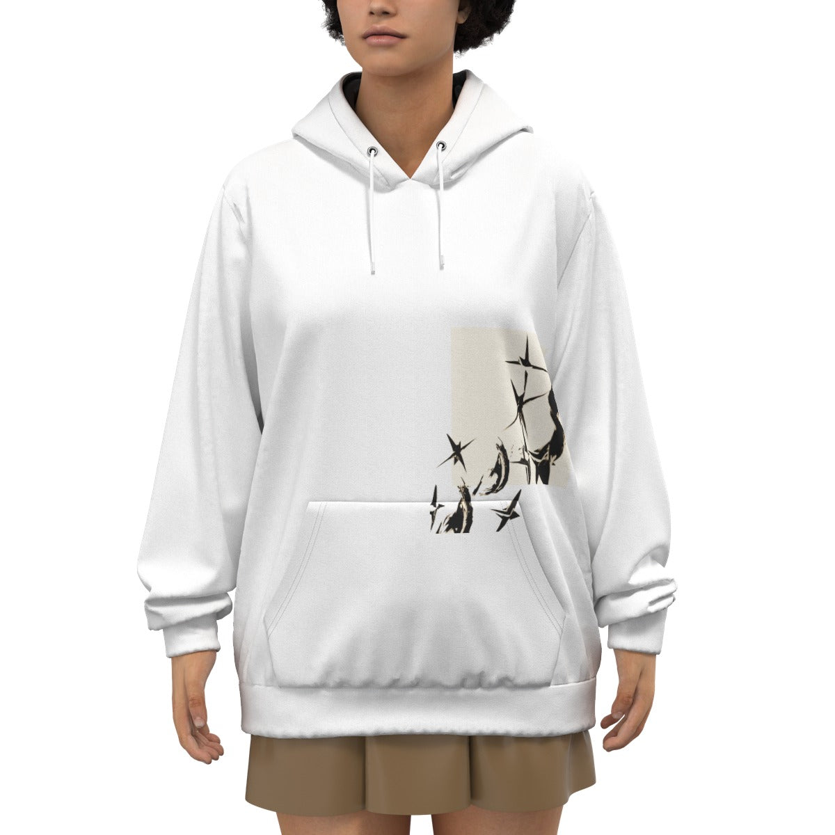 "who are you really" - hoodie, design1