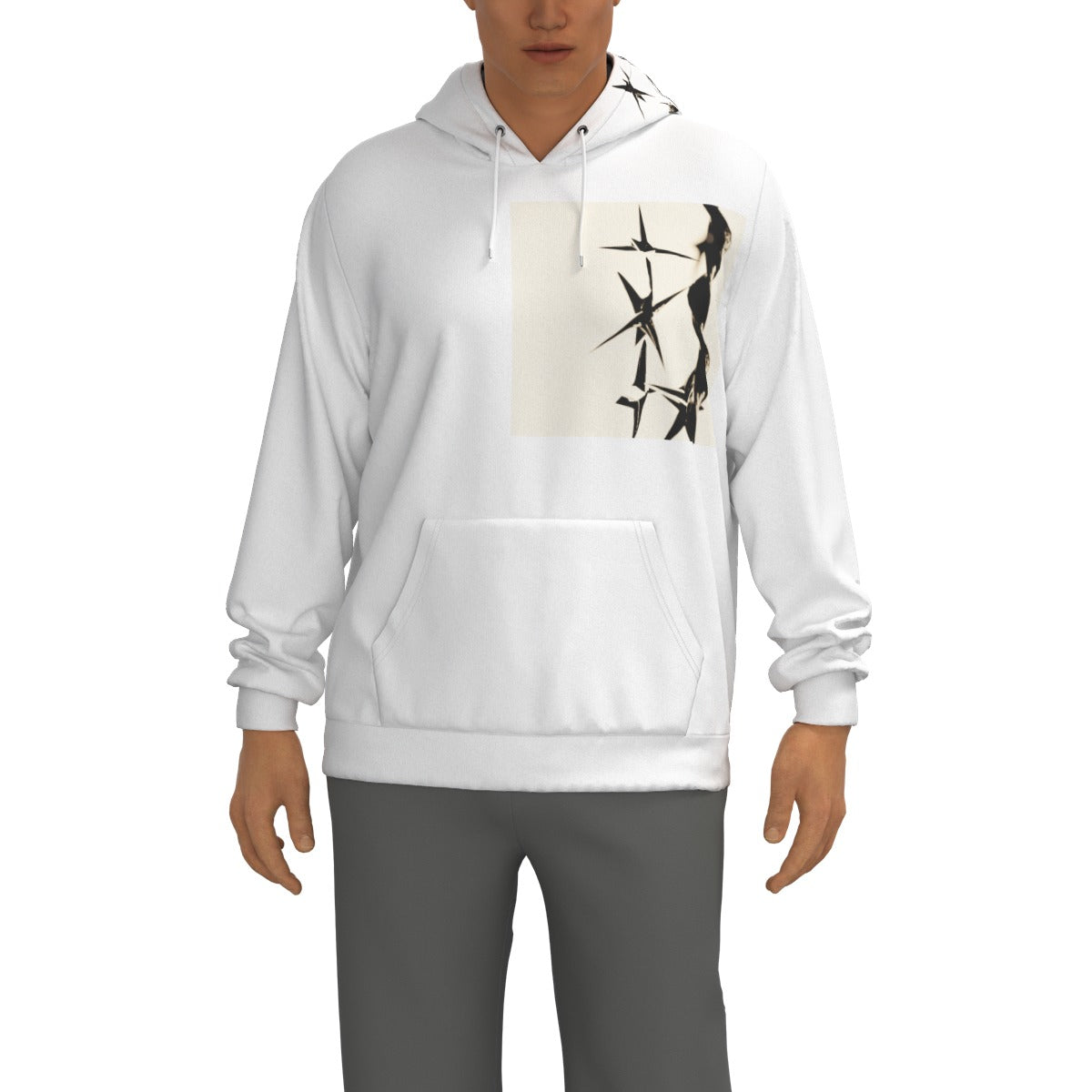 "SPIKED" hoodie design