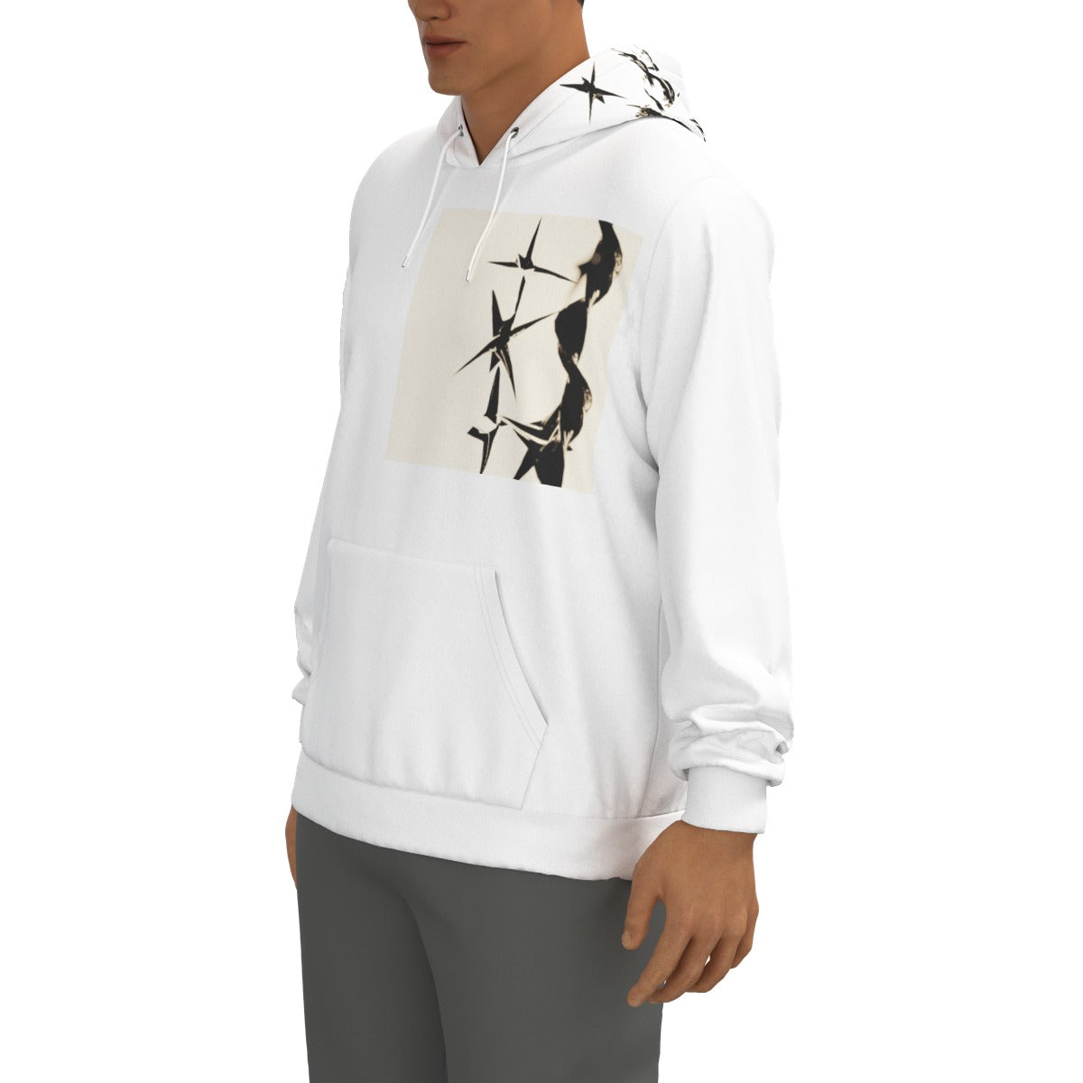 "SPIKED" hoodie design